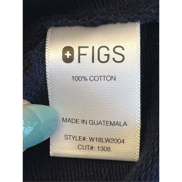 FIGS sweat pants joggers size S Navy Blue EUC no fading! - Picture 5 of 9